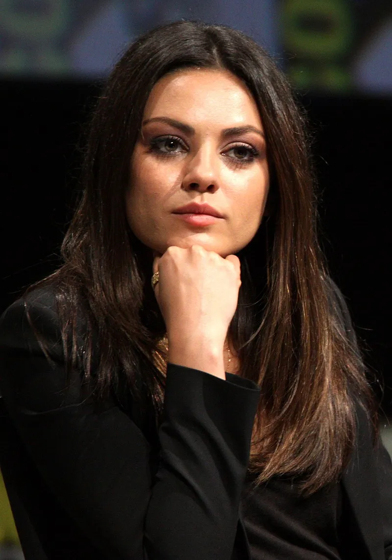 Mila Kunis – A Beautiful and Talented American Actress Mila Kunis, the talented and beautiful American actress known for her roles in Hollywood films and TV shows.