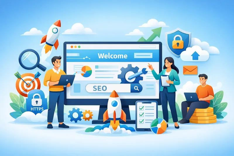 Team planning structure and design strategy while building a professional business website from scratch