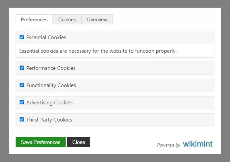 Free Javascript Library for GDPR Complianr Free Cookie Consent Banner